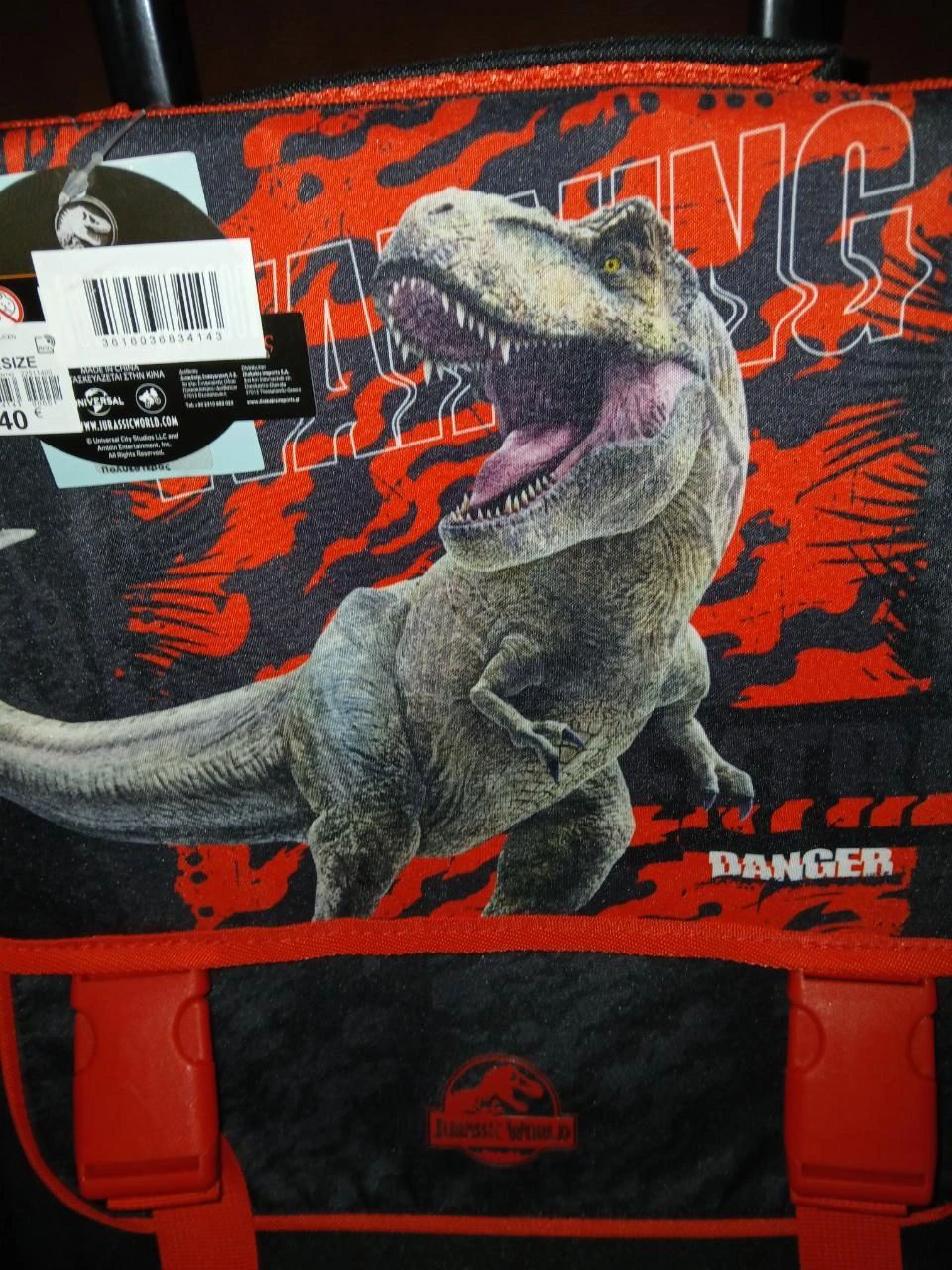 Cartable a roulettes Jurassic Garçon 38/14/34 cm – photo 4